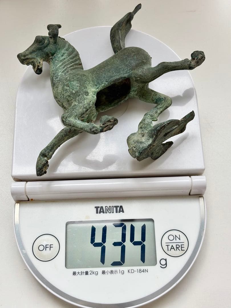 干支　銅奔馬　馬踏飛燕　青銅　馬　彫刻　置物　レプリカ　中国　　オブジェ　午