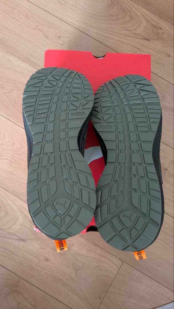 PUMA 安全靴 28.0cm グライド オリーブ ロー