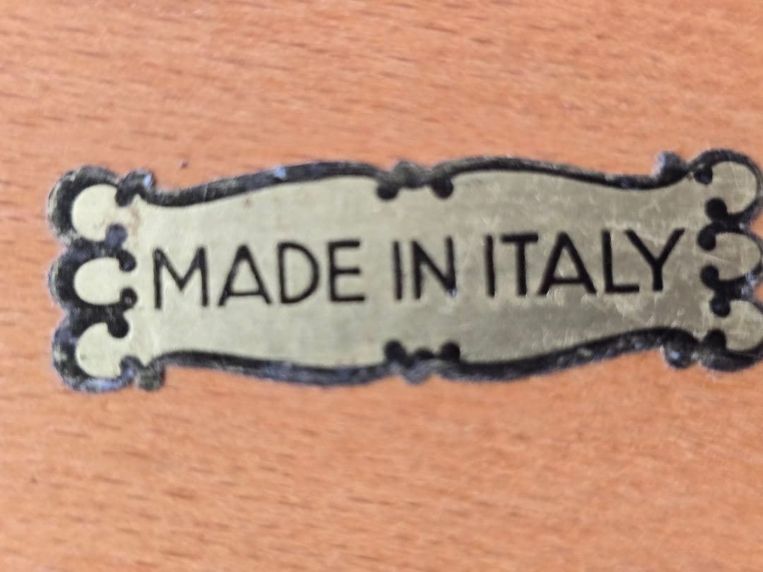 イタリア土産　木製四段ボックス　ジュエリーボックス　宝石箱　工芸品