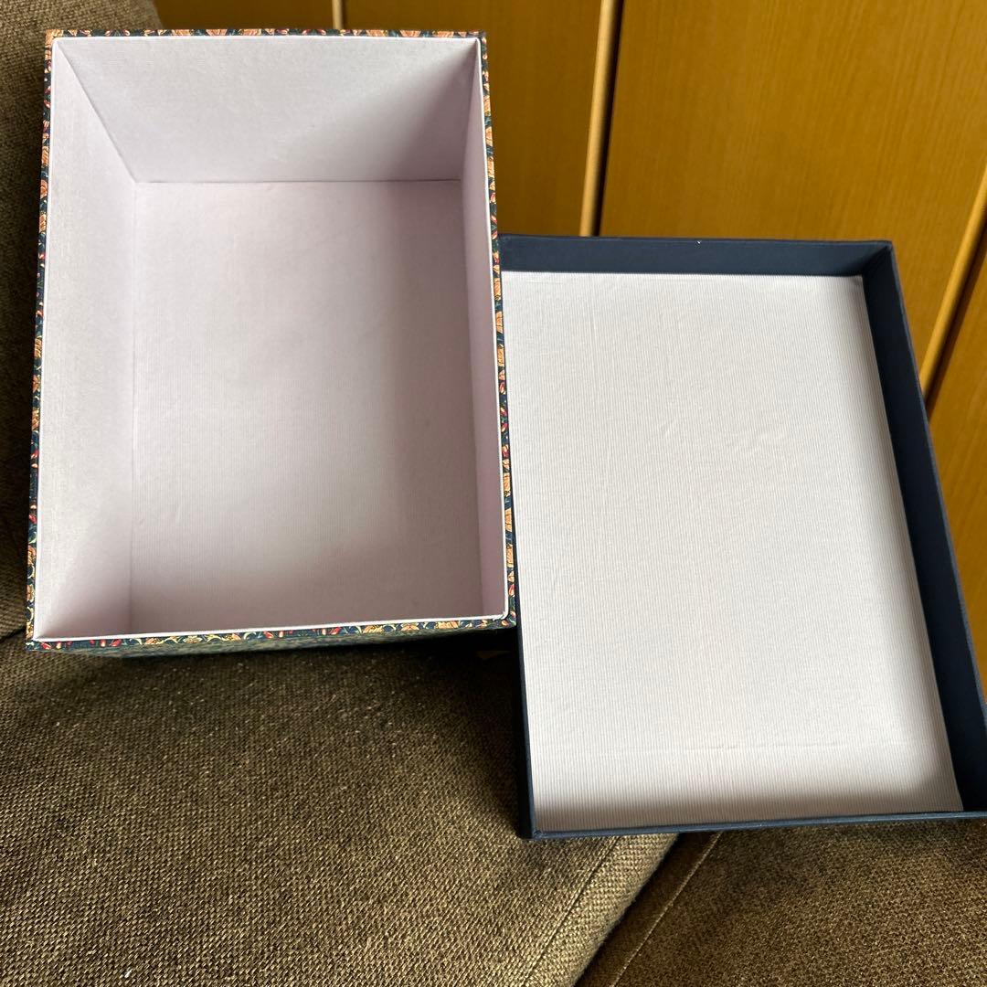 【専用】カルトナージュ ボックス　A4より大きなお道具箱セット