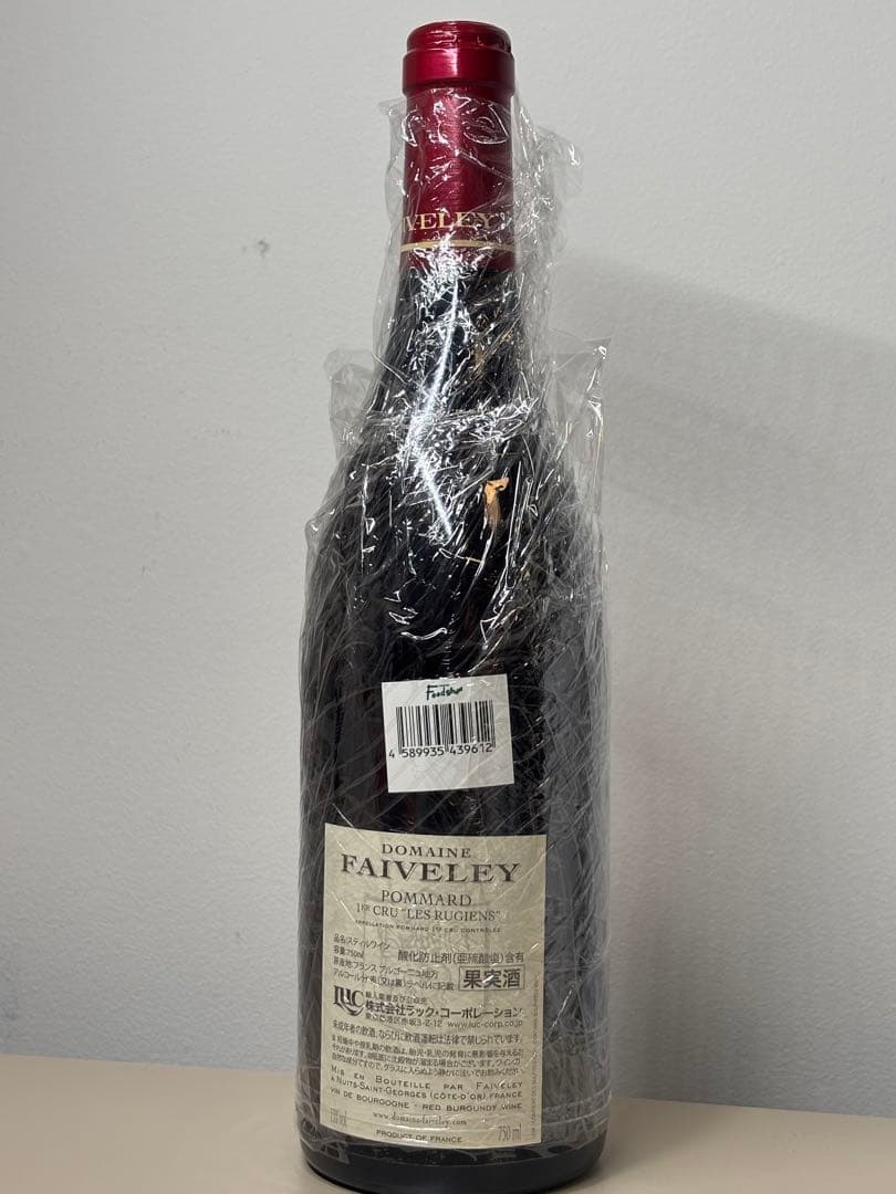 フェヴレ Pommard プルミエクリュLes Rugiens 2013