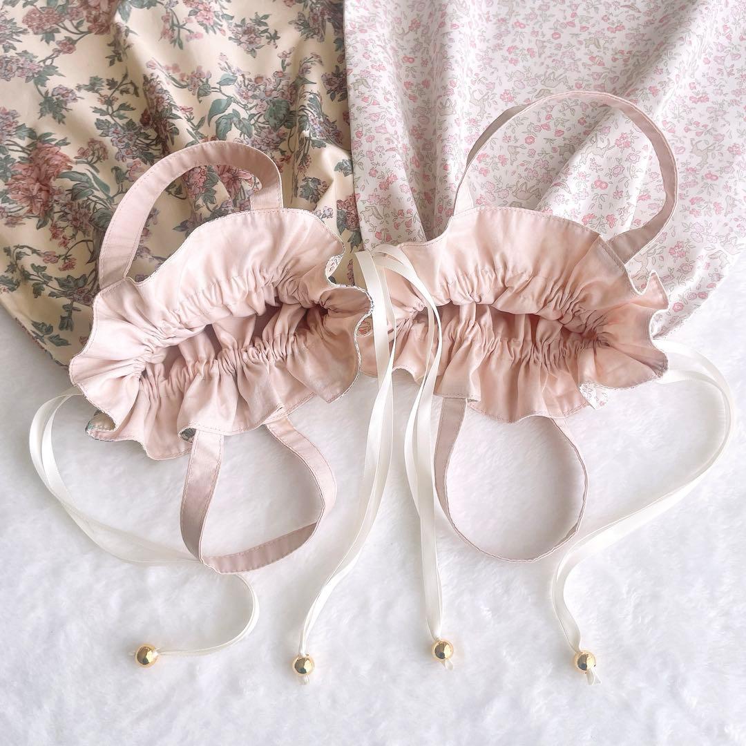 〈80〉yocmiffy様　リバティ ハンドメイド お弁当袋 ランチョンマット