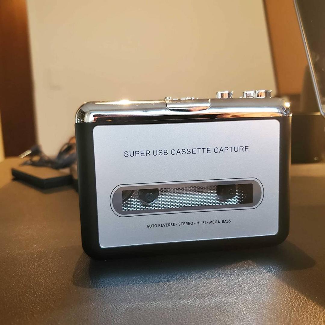 カセットテープからUSBへの変換プレーヤー オートリバース機能付き
