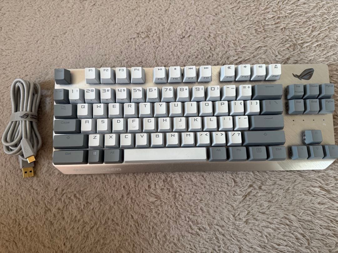 キーボード ROG Strix Scope NX TKL Moonlight White