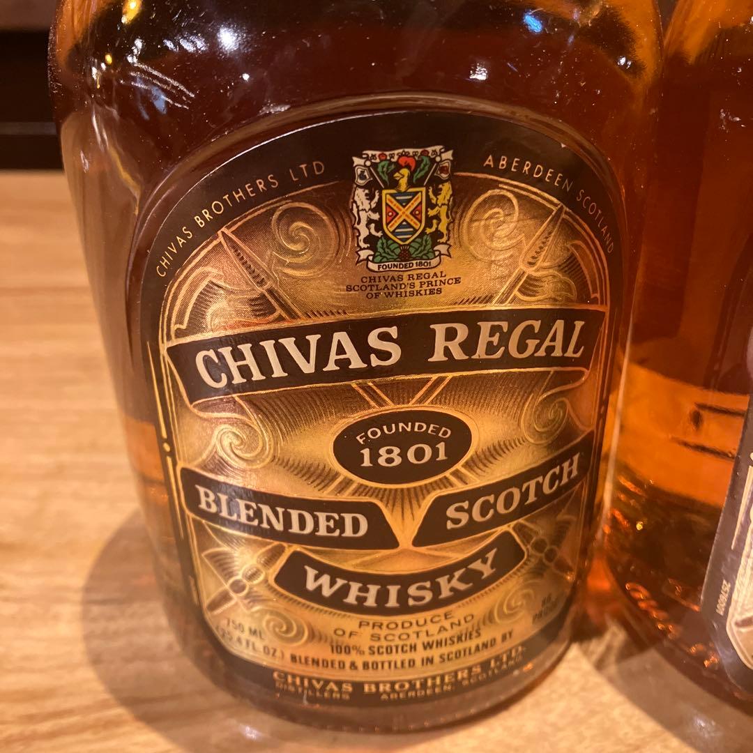 値下げ『2本まとめて』CHIVAS REGAL 12年 ブレンデッドスコッチ