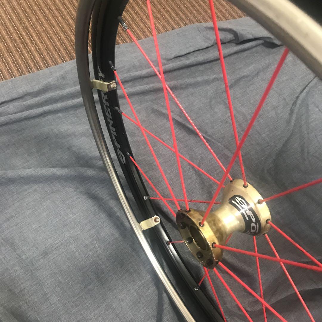 【値下げ】SPINERGY　SPOX　車椅子用ホイール　ハンドリム・タイヤ付