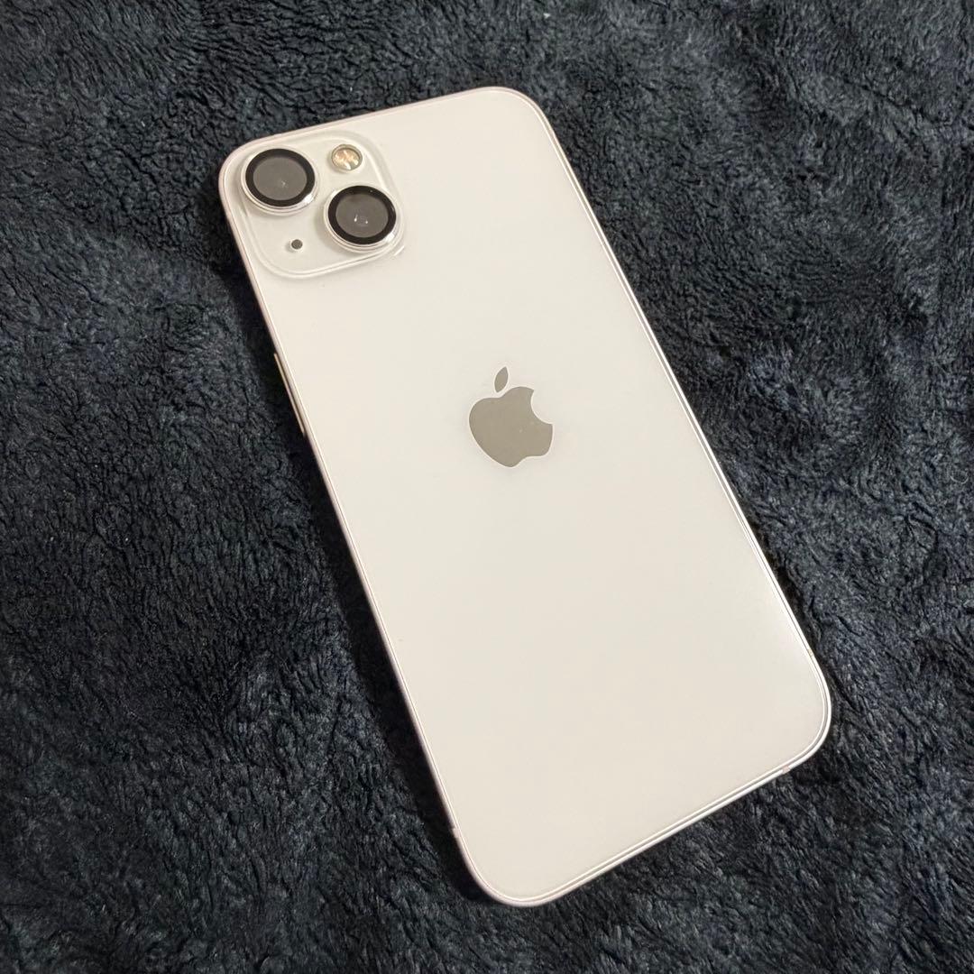 P*c様 【美品】iPhone13 128GB ホワイト SIMフリー バッテリ