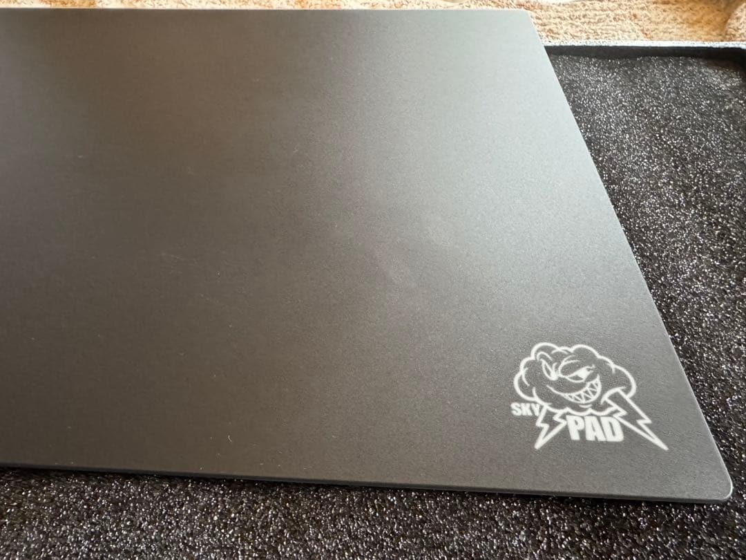 SKY PAD 黒 マウスパッド ロゴ入り