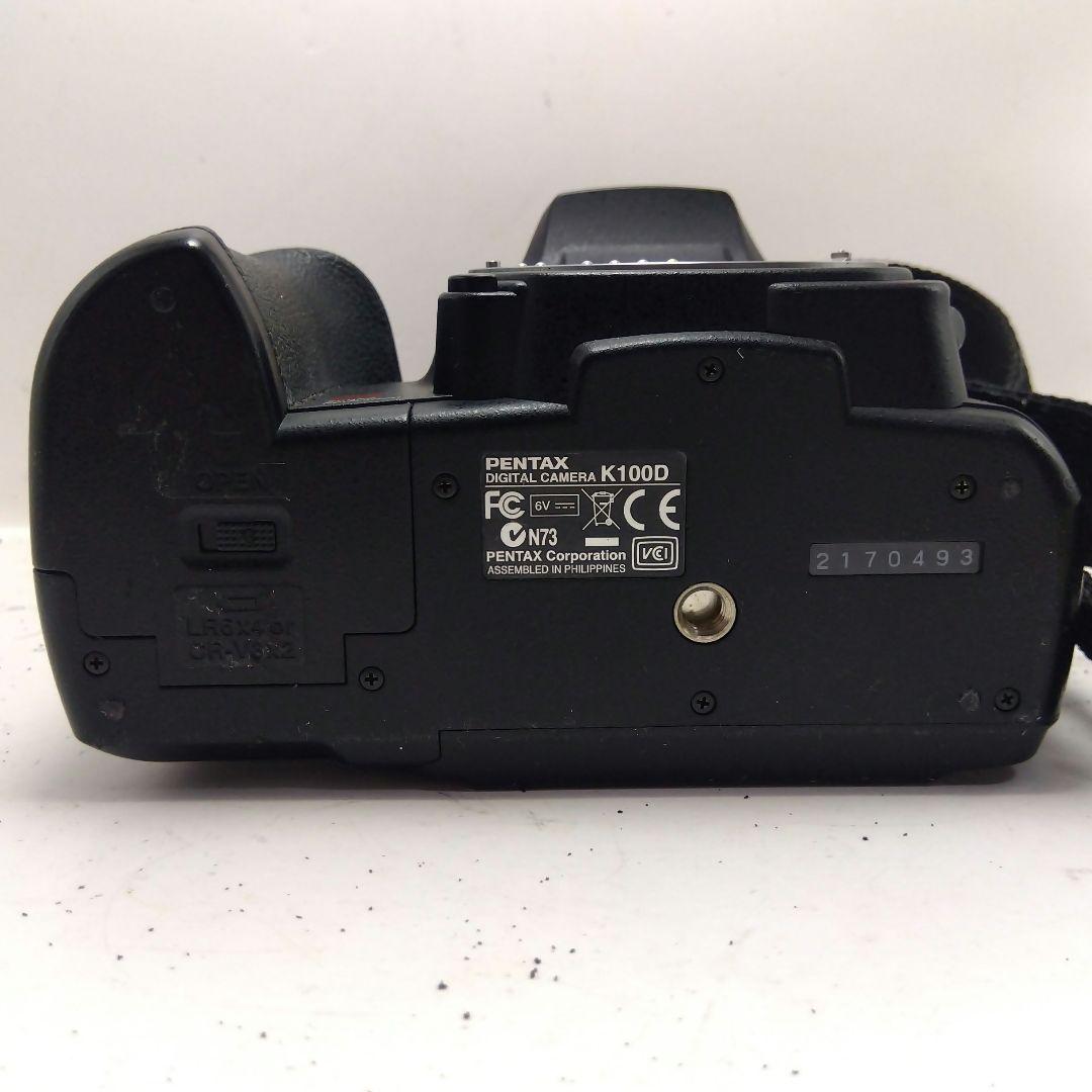Pentax K100D ショット数4,771枚　ダブルレンズ 動作品