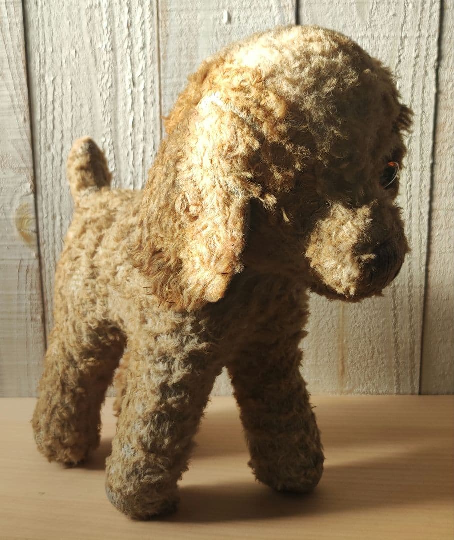 値下げ中！　仔犬のぬいぐるみ フランス アンティーク