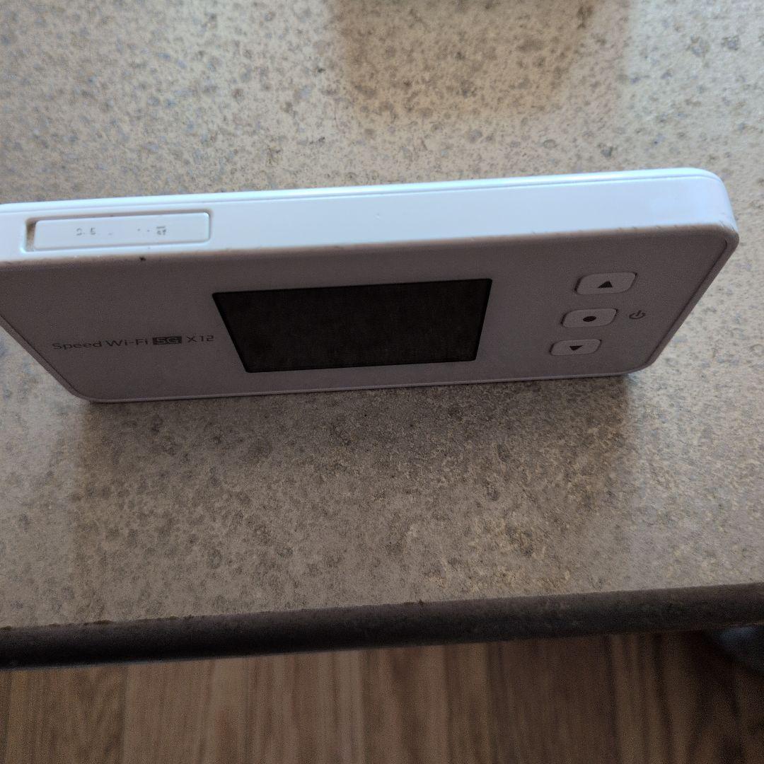 Speed Wi-Fi 5G X12 本体のみ