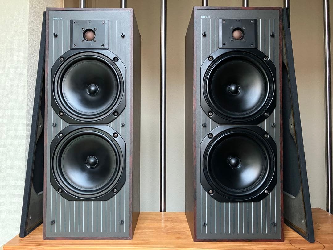 [レア] KEF C40 3unit2.5way スピーカーペア