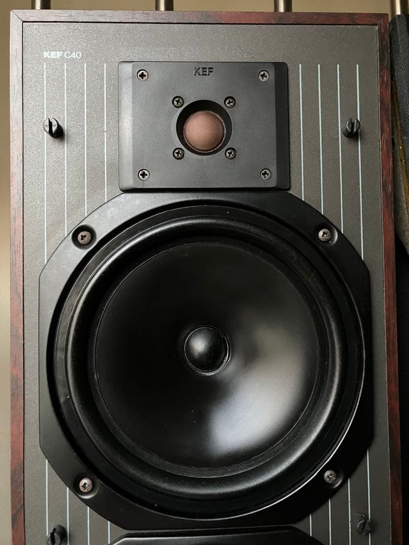 [レア] KEF C40 3unit2.5way スピーカーペア