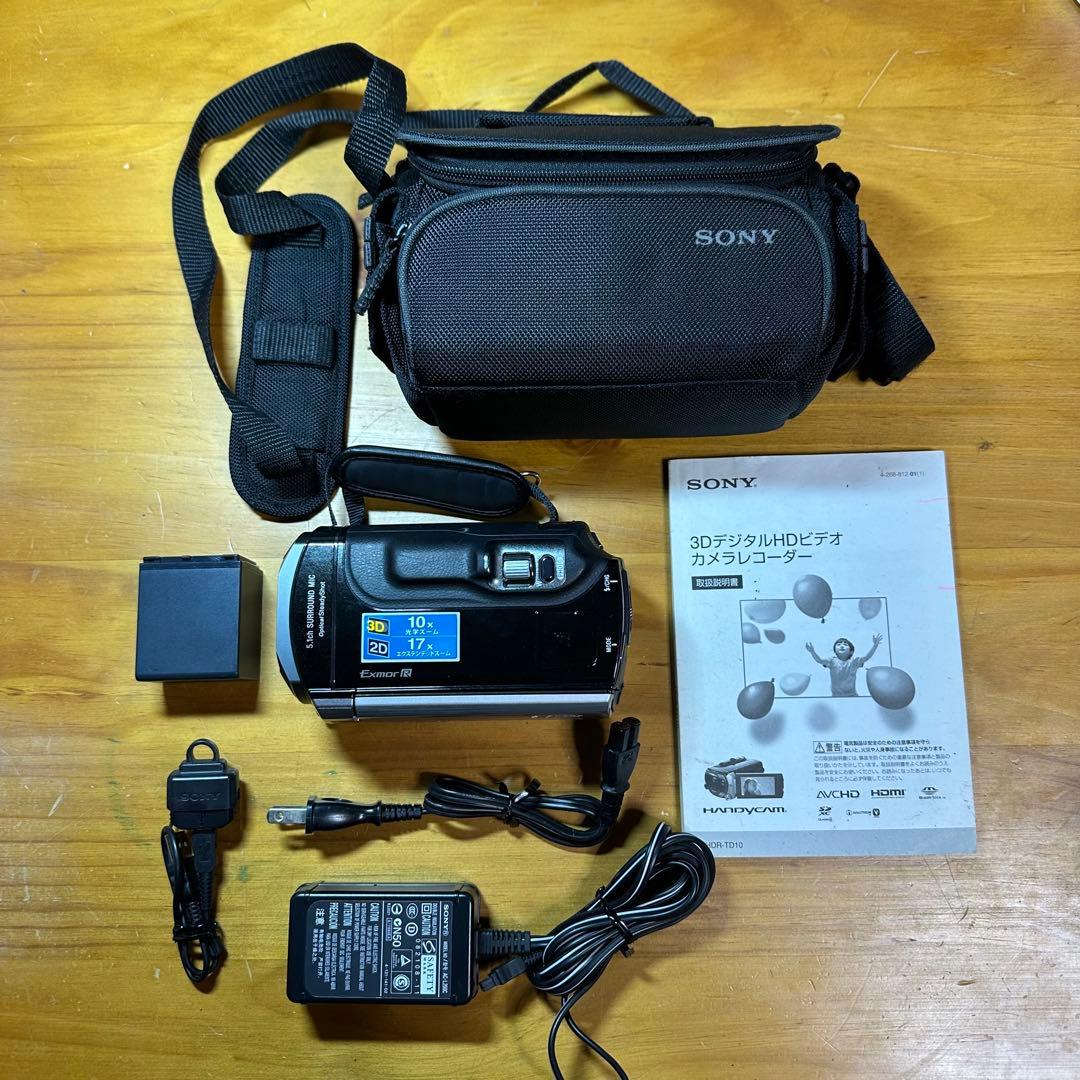Victor JVC GS-TD1-B ビデオカメラ ほぼ新品 6330