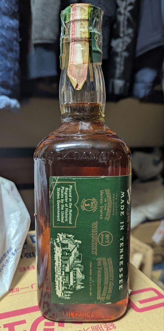 Jack Daniel's テネシーウイスキー 750ml 1980年製