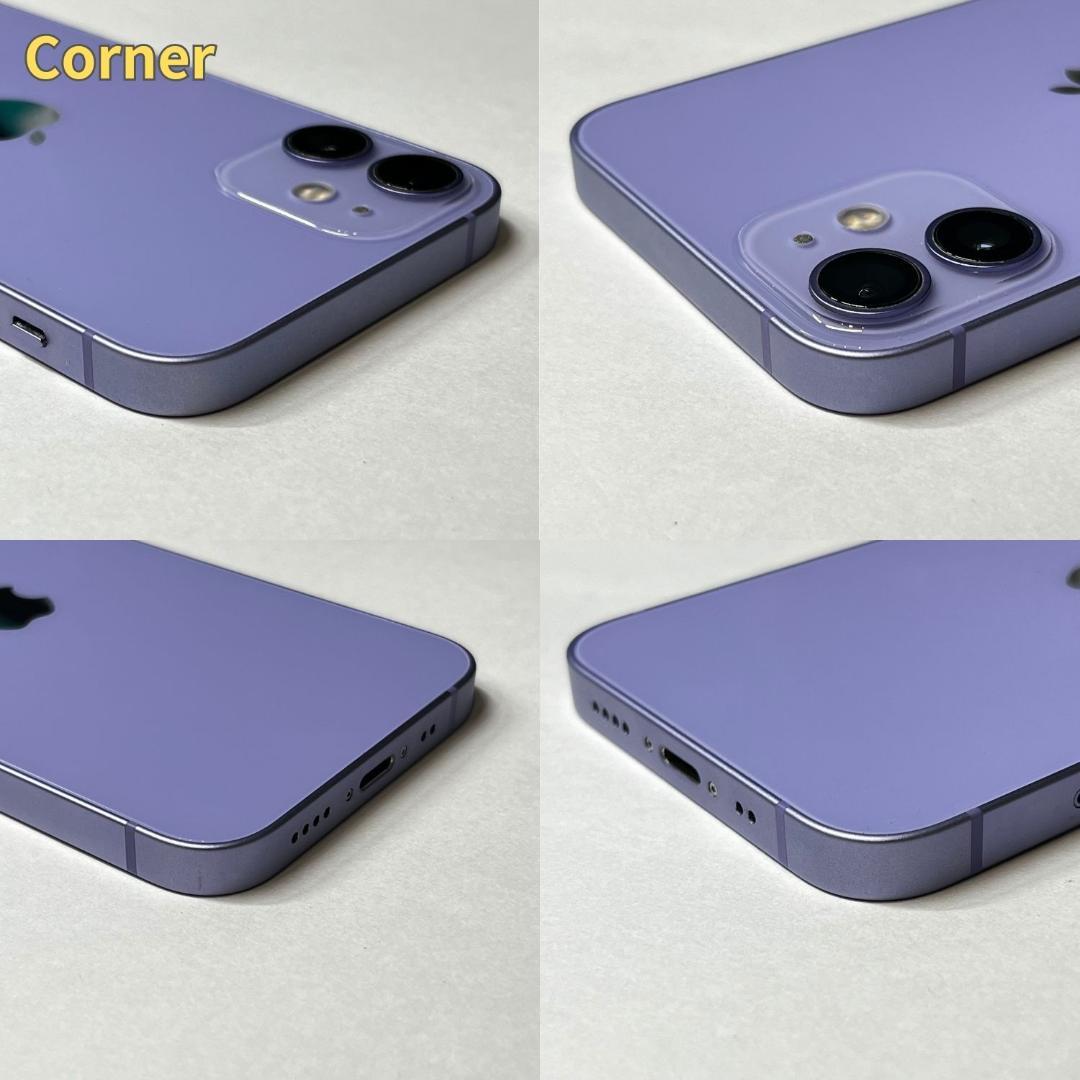極美品 iPhone 12 mini 128GB 大容量バッテリー新品交換品