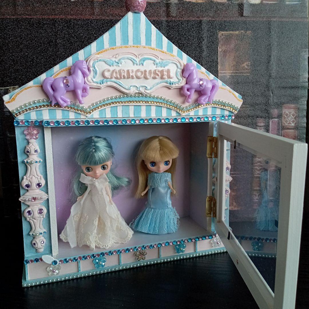 専用♡プチブライス❁メリーゴーランド風ドールケース