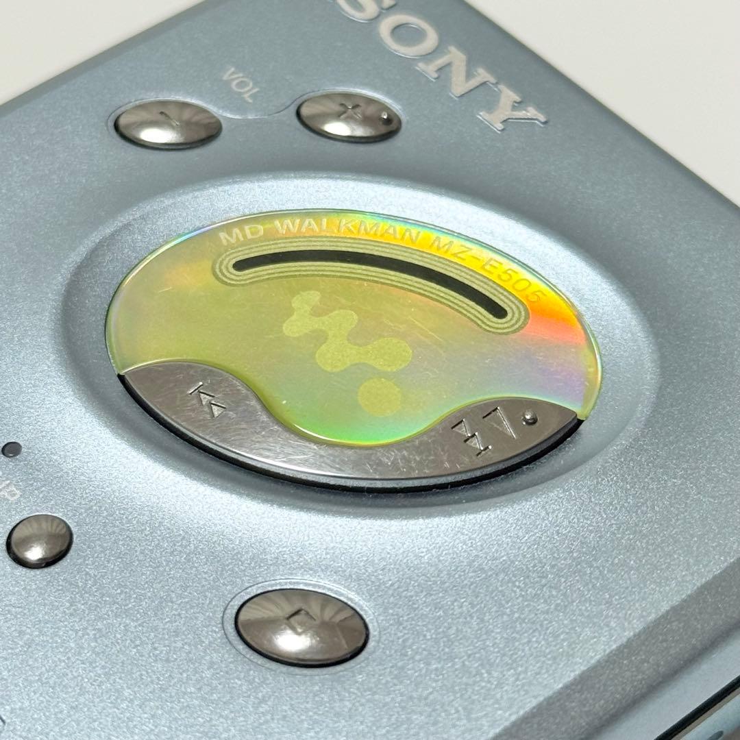 動作品 SONY MDウォークマン MZ-E505 ポータブルMDプレーヤー