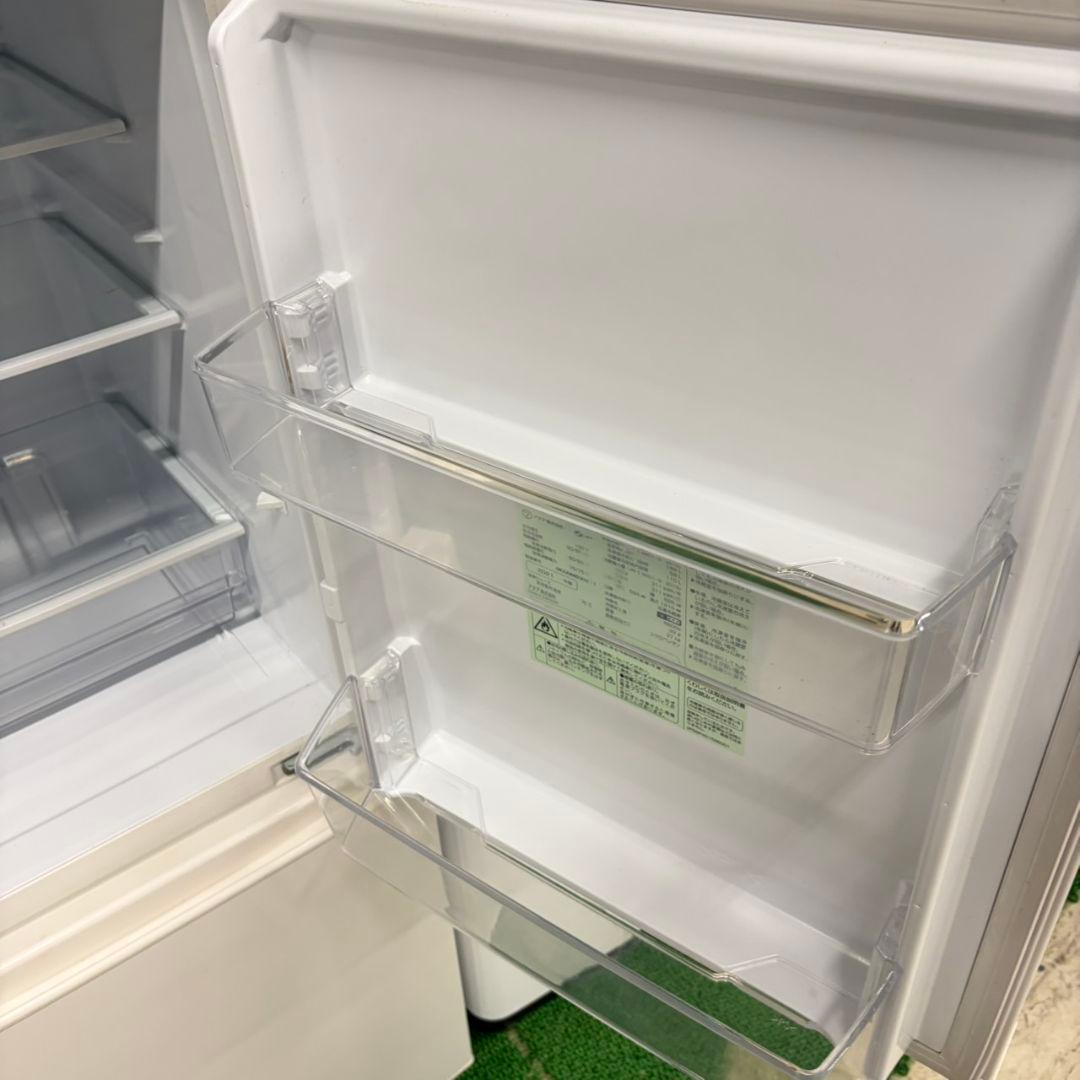 751 ホワイト　冷蔵庫　洗濯機　セット　小型　一人暮らし　右開き　2ドア　綺麗