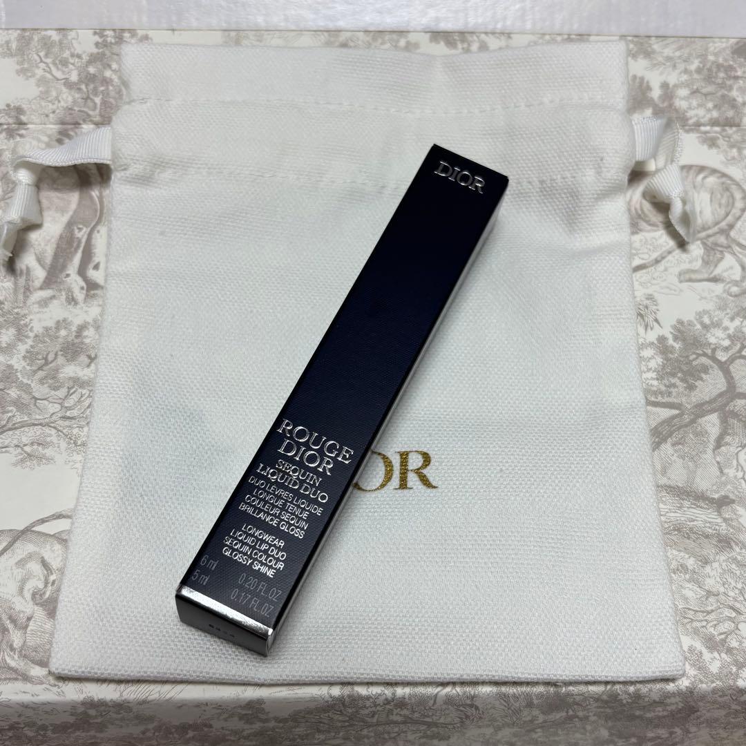 完全未開封【Dior】420ピンクスター シークインリキッド デュオ