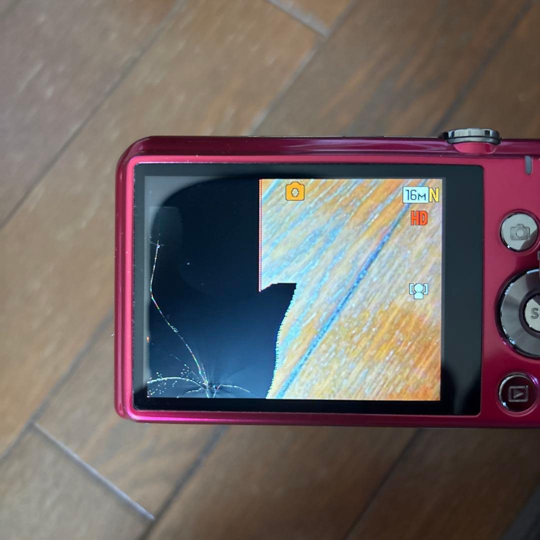CASIO EXILIM 16.1MP コンパクトデジタルカメラ　ピンク