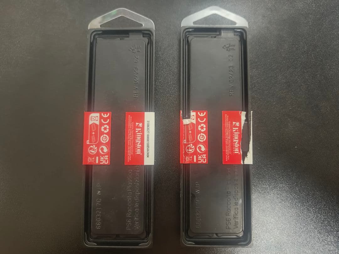 【未開封】KVR32N22S8/16 16GB DDR4 メモリ 2枚セット