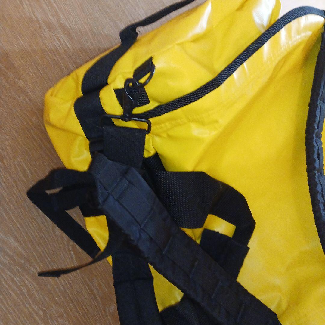 THE NORTH FACE ボストンバッグ イエロー タグ付き