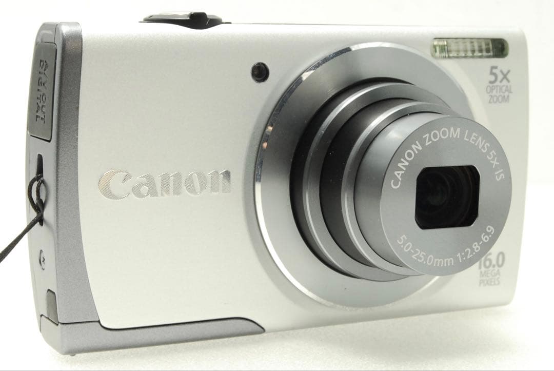 Canon PowerShot A3500IS❤️スマホ転送 動作確認済 シルバー
