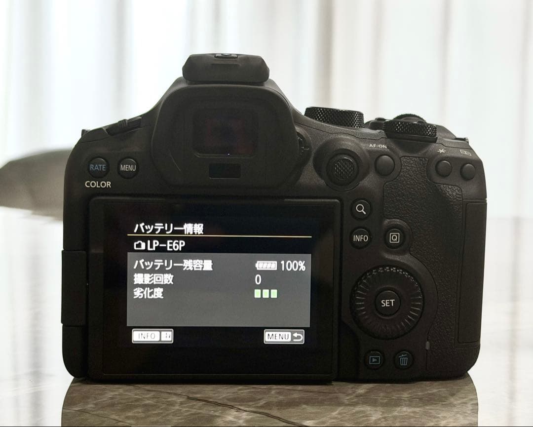 【箱付き/ 新同品】Canon EOS R6 Mark III ミラーレスカメラ