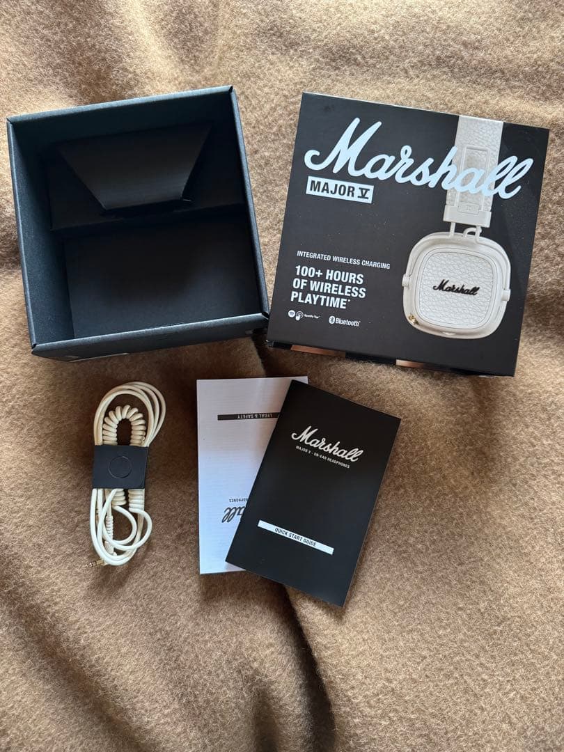 Marshall ワイヤレスヘッドホンMAJOR V ホワイト