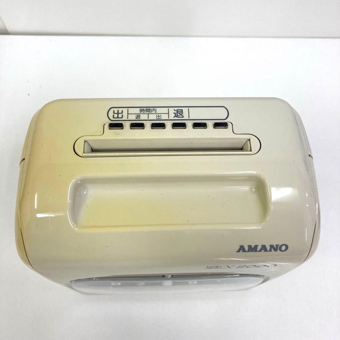 Y618-19 BX2000 AMANO タイムレコーダー