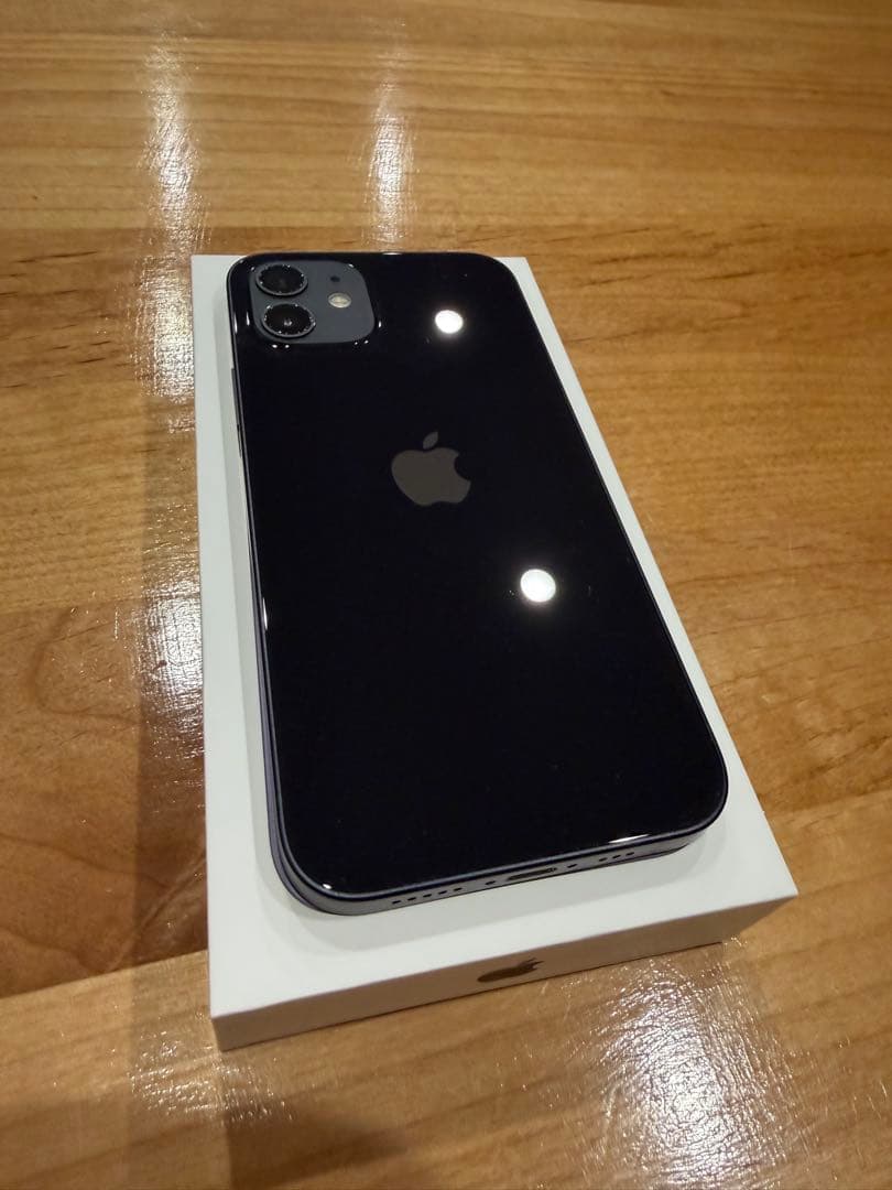 Apple iPhone 12 本体 ブラック 128gb