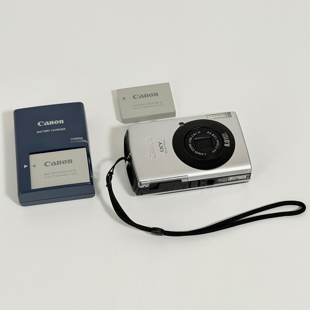 Canon IXY DIGITAL 910IS シルバー