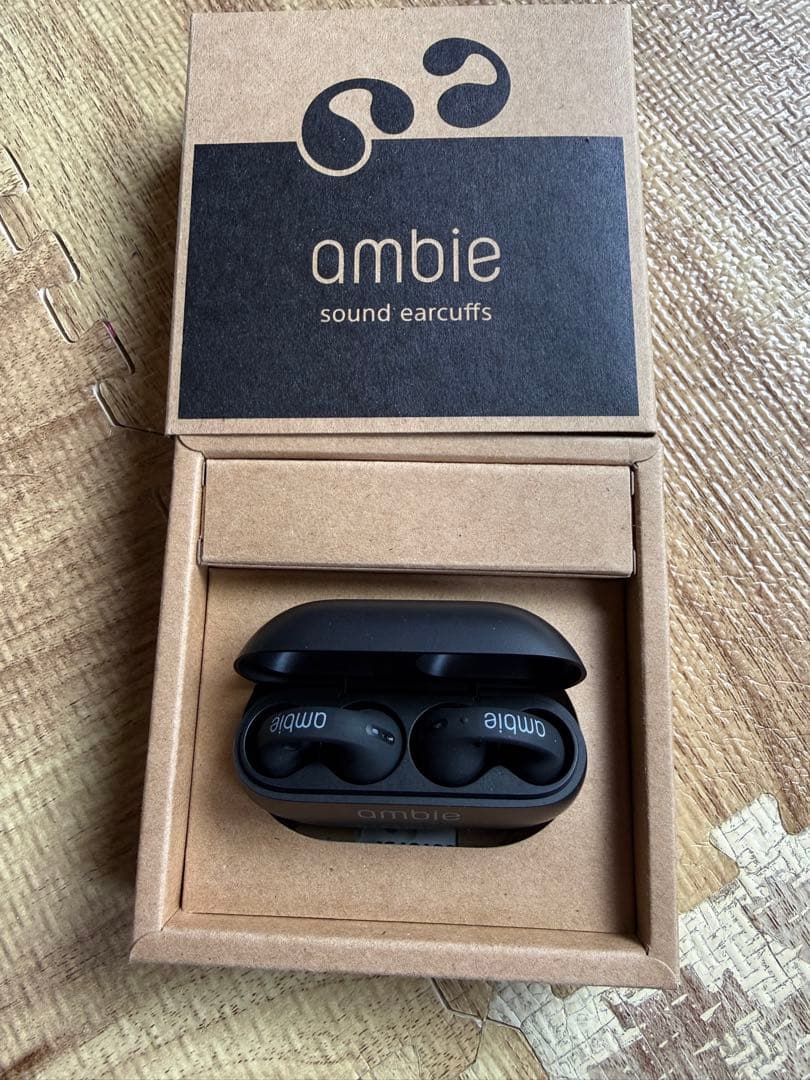 ambie sound earcuffs ブラック