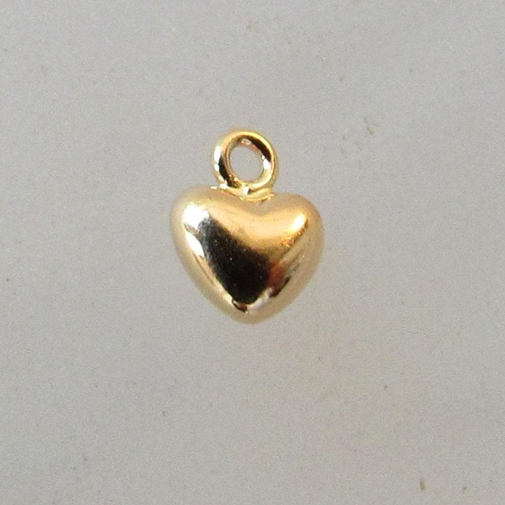 セール✨ 18K ハート チャーム パーツ 18金 K18 M