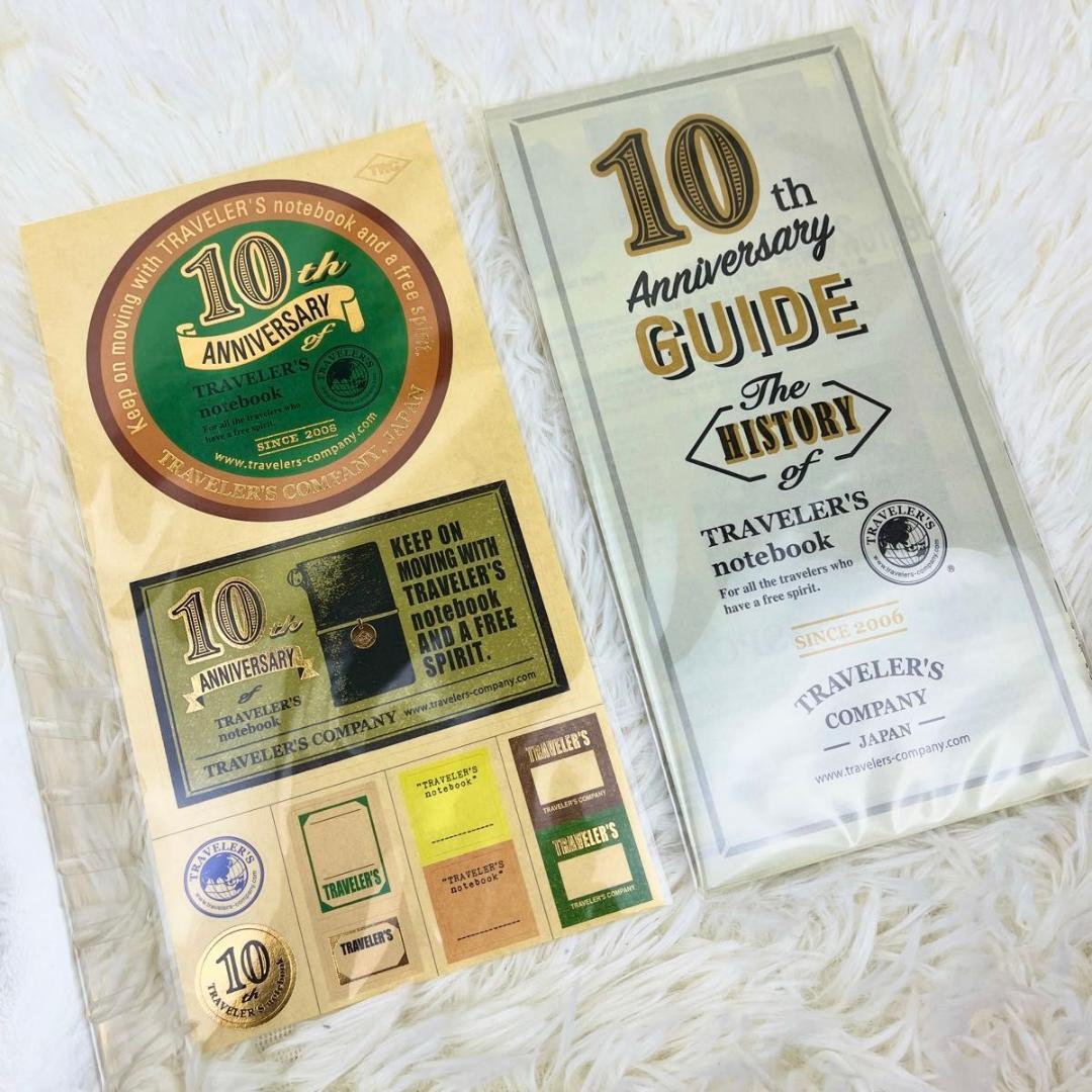 【新品・10周年限定】トラベラーズノート ミニ 10周年缶セット
