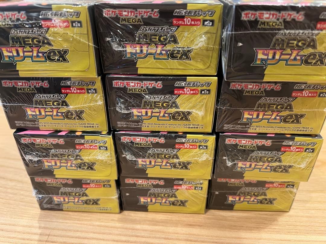 ポケモンカード MEGA EX 12BOXシュリンク付き