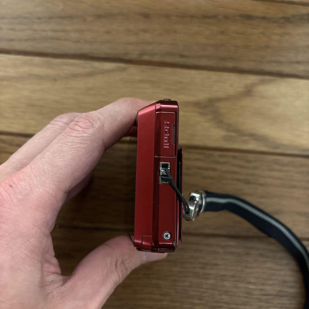 SONY Cyber-shot DSC-TX100V レッド