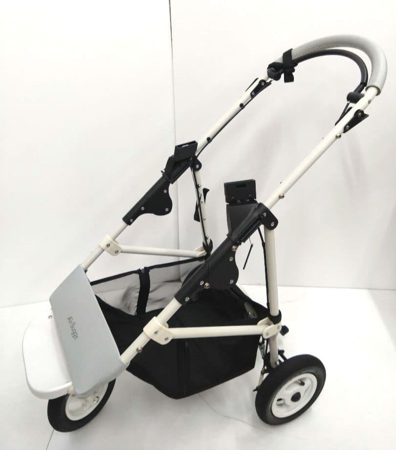 美品 AirBuggy エアバギー ドーム２ ブレーキモデル メランジデニム
