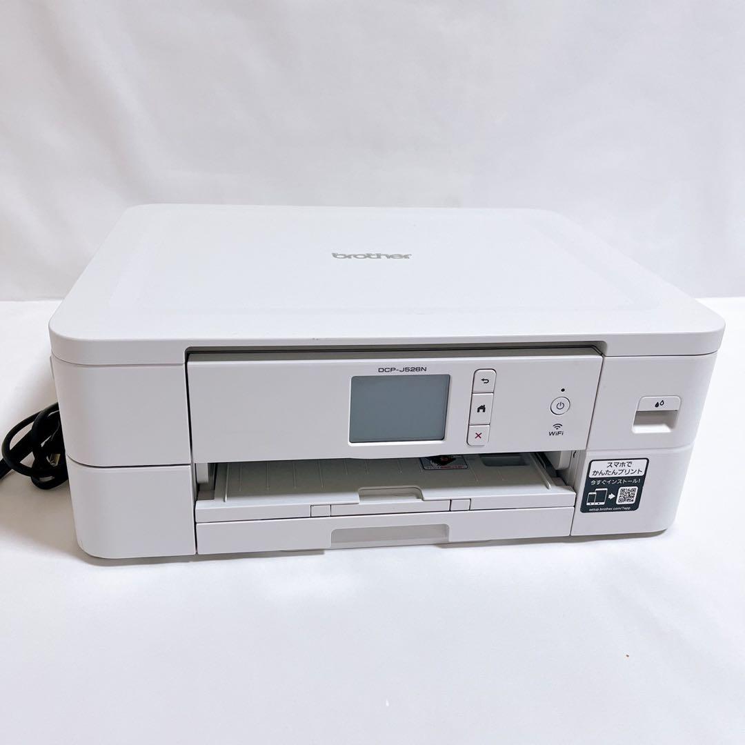 【外箱付】brother ブラザー プリンター コピー機 DCP-J526N 白