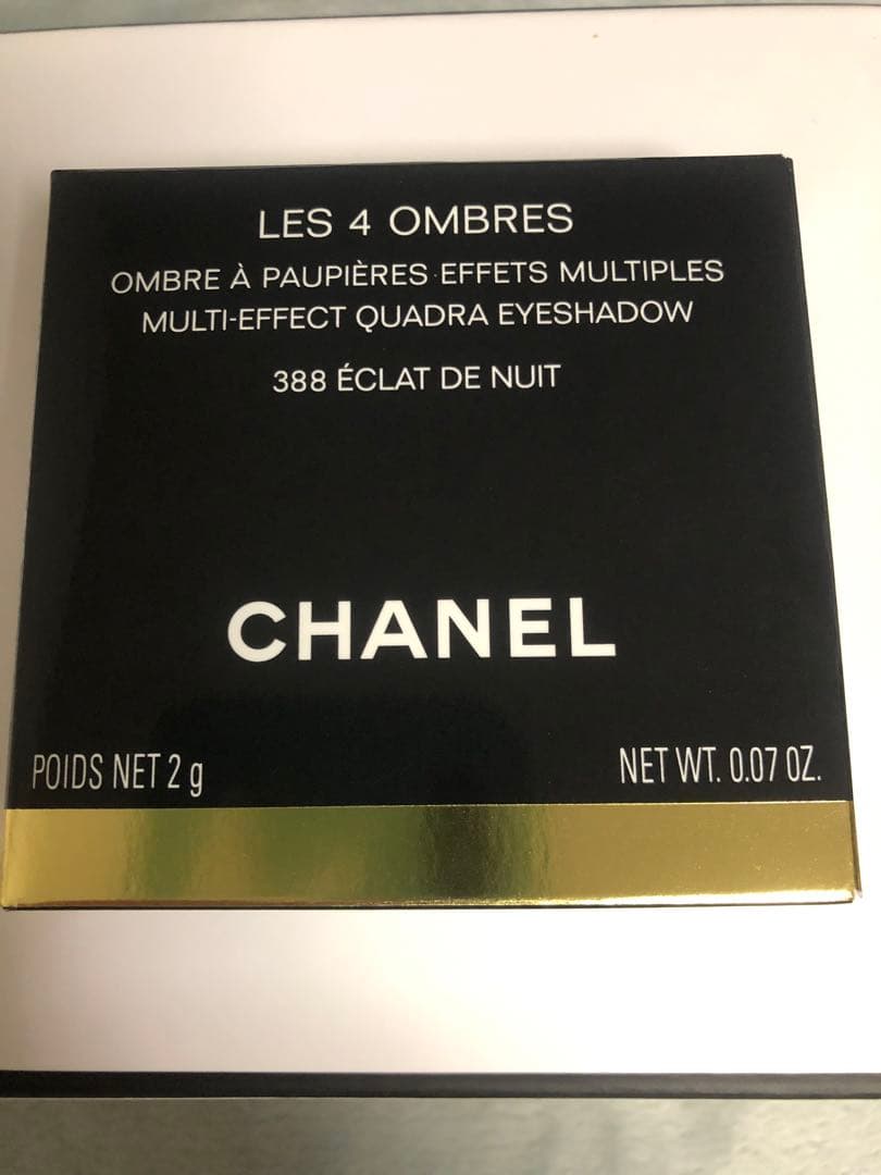 新品未使用CHANEL アイシャドウパレット 388 ÉCLAT DE NUIT