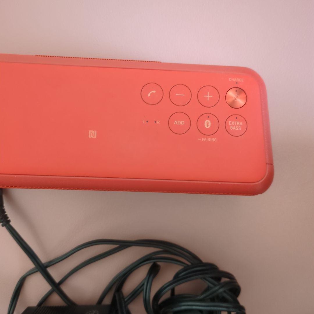 SONY スマートスピーカー レッド