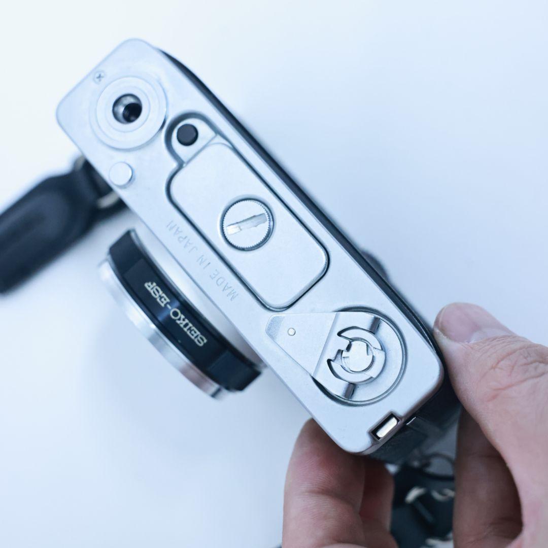 フィルムカメラ　OLYMPUS 35 EC2　電池・アダプター付