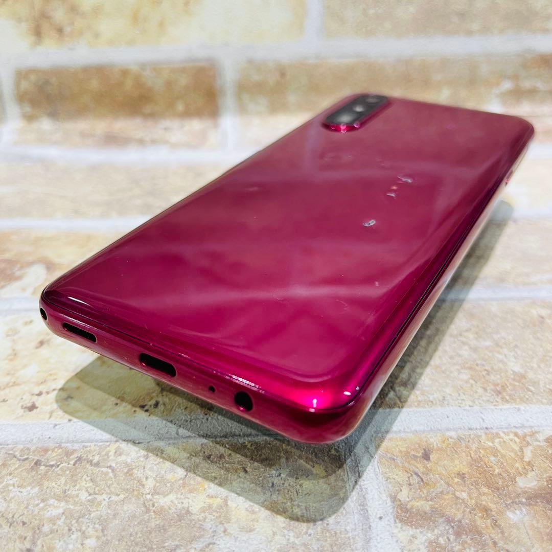 SIMフリー らくらくスマートフォン a 64GB マゼンタ 電池良好