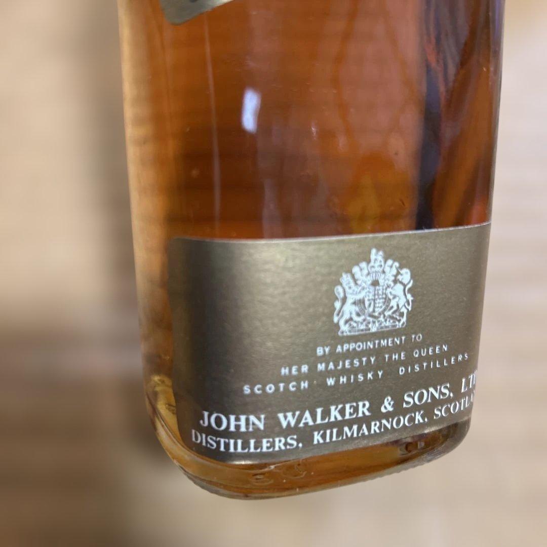 未開栓 特級 ジョニーウォーカーBLACK LABEL 760ml 金キャップ