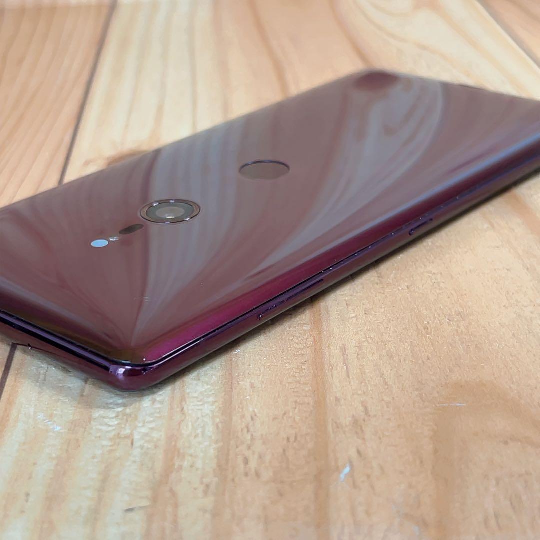 SIMフリー 本体 Xperia XZ3 64 GB 046G4 ボルドーレッド
