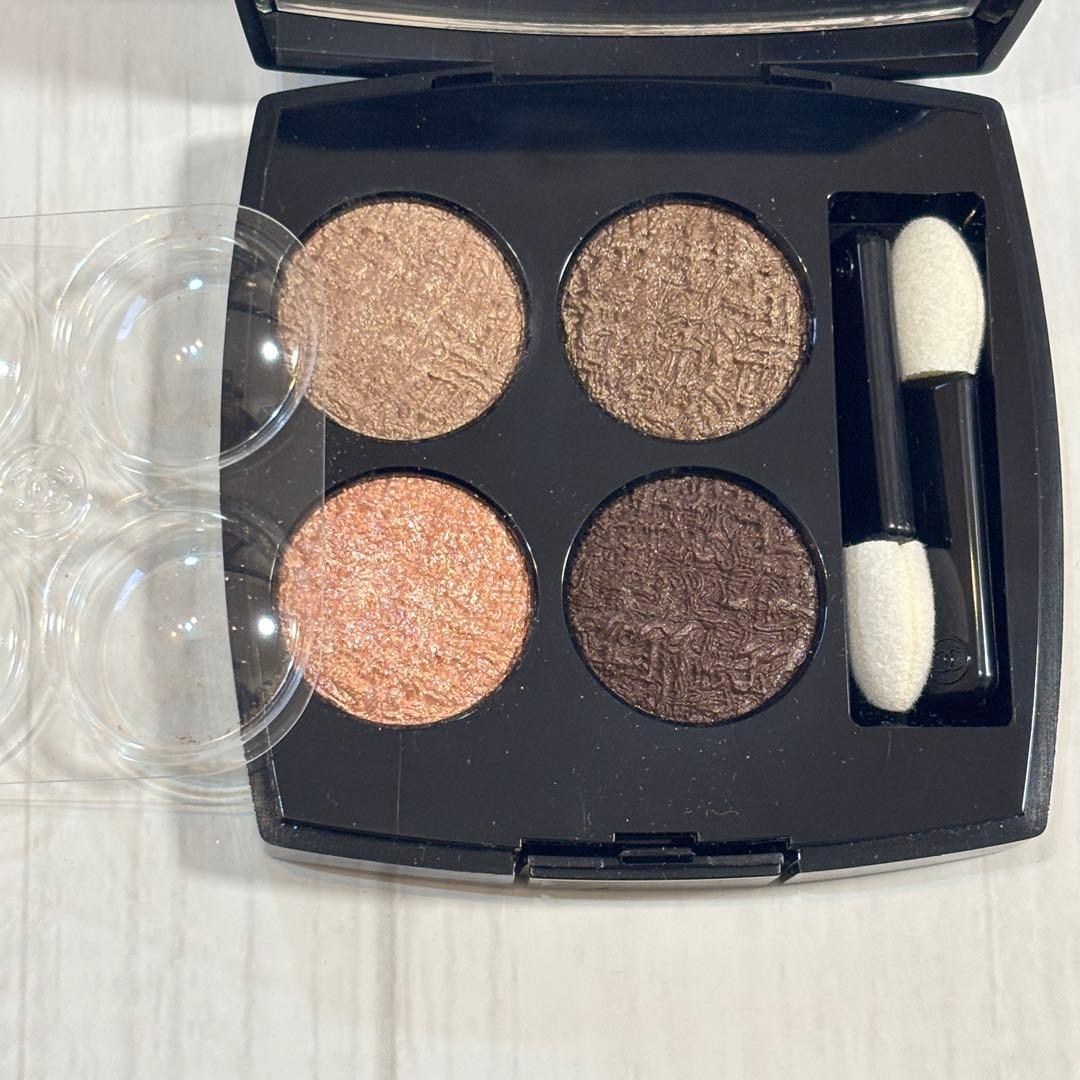 CHANEL レキャトルオンブル ツイード 04 ツイードブランエローズ