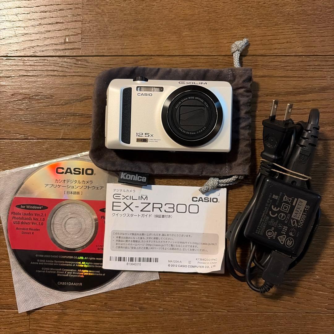 CASIO EXILIMデジタルカメラ EX- ZR300