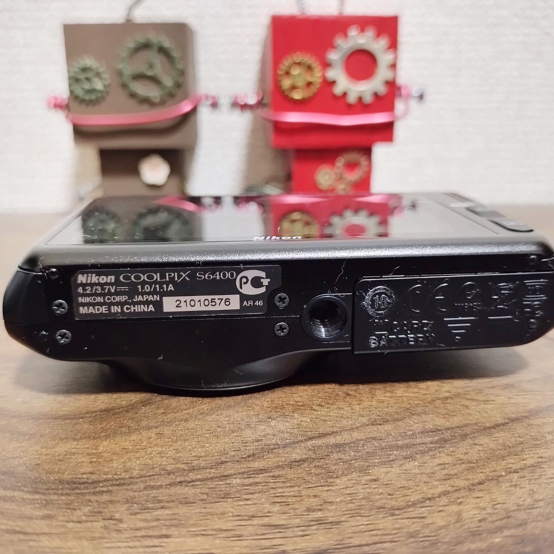 【動作確認済★美品】COOLPIX S6400 コンパクトデジタルカメラ
