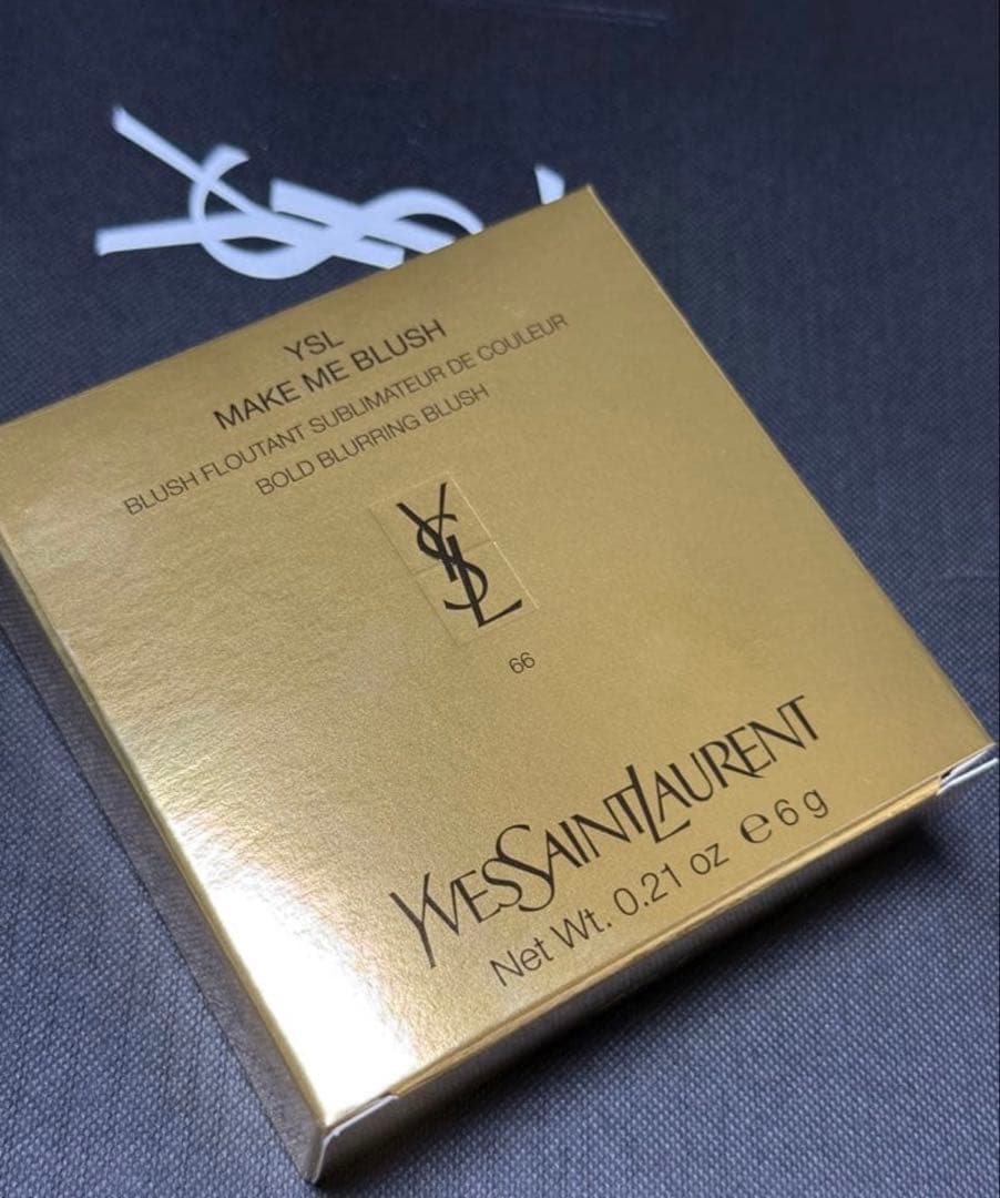 新品未開封！YSL イヴ・サンローラン　メイクミーブラッシュ パウダー　66